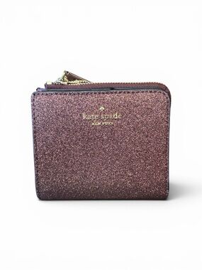 Kate Spade Glimmer Small L-Zip Wallet